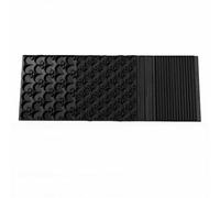 Tapis d'écluse de Prospection d'or 10 x 36, Tapis de boîte d'écluse Portable de 31,1 x 11,4 Pouces avec Rayures pour Le dragage de Prospection de River Creek