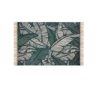 Tapis Déco à Franges ""Pailo"" 120x170cm Vert