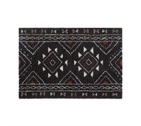 Tapis Déco à Motifs "Saharienne" 120x170cm Noir