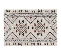 Tapis Déco à Motifs "Saharienne" 60x110cm Beige