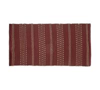 Atmosphera - Tapis «Bota» - Coton et jute - Rose terracotta - 70 x 140 cm