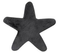 Tapis Déco Enfant "Lovely Star" 60x63cm Anthracite Gris G