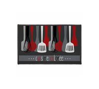 Douceur d'Intérieur – Tapis déco rectangle Cuisinette imprimé 50 x 80 cm