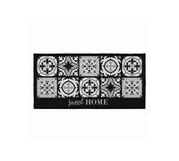 tapis deco rectangle 57 x 115 cm imprime alfama Douceur d'Intérieur Imprimé