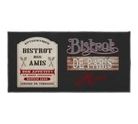 tapis deco rectangle 57 x 115 cm imprime bistrot des amis Douceur d'Intérieur