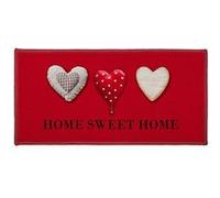 tapis deco rectangle 57 x 115 cm imprime home passion Douceur d'Intérieur