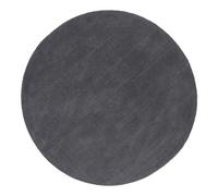 Tapis Déco Rond en Laine "Ulla" 200cm Gris Foncé