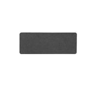 Douceur d'Intérieur, Tapis Simeo Rectangle 45 x 120 cm, Tissé uni Anthracite