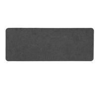 Douceur d'Intérieur, Tapis Simeo Rectangle 45 x 120 cm, Tissé uni Anthracite
