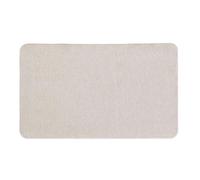 Douceur d'Intérieur – Tapis rectangle Simeo – 45 x 75 cm – Tissé uni naturel