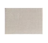 Douceur d'Intérieur – Tapis déco tissé Ezio à relief 120 x 170 cm Naturel
