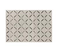 Tapis Déco Tissé "Modesto" 68x110cm Naturel