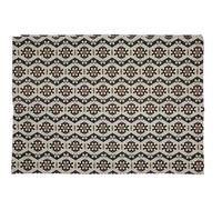 Atmosphera Tapis Mozeka – Coton 100% – 120x170 cm – Bleu égean