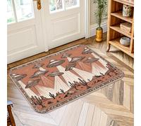 Tapis décoratif motif vaisseau spatial désert bohème 60 x 91 cm