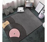 Tapis décoratif pour salon - Tapis antidérapant lavable pour chambre à coucher - Tapis d'intérieur doux pour chambre à coucher - 152,4 x 99,1 cm