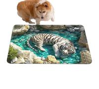 Tapis décoratif tridimensionnel illusion optique avec motif piège visuel pour cuisine, salle de bain, entrée, porche, intérieur et comme décoration d'Halloween