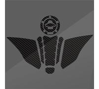 Tapis décoratifs Protection Antidérapante pour Réservoir De Carburant Autocollant Genouillère pour Y&amaha MT-03 MT03 MT25 2015-2018(Style 1)