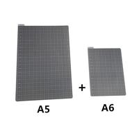 Tapis D'écriture A5 Et A6 Pour Journal,Règle De Marquage De Livres Pour Midori Hobo,Carnet De Notes,Planificateur,Papeterie Scolaire Et De Bureau - Type Gray Full Set