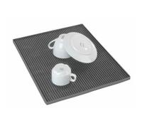 Tapis d'égouttage à vaisselle Maxi, tapis extra large en caoutchouc à picots pour sécher vaisselle & verres, tapis d'évier en