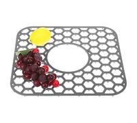 Tapis D'égouttage en Silicone pour Évier Cuisine, Nid d'abeille