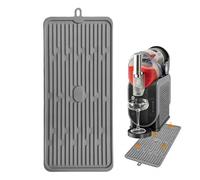 Tapis d'égouttage - Tapis de machine à café | Tapis antidérapant en silicone pour machine à café | Tapis d'égouttage super absorbant | Pour café, restaurant, salle de pause, cuisine, maison, bar, lieu