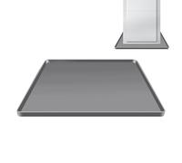 Tapis d'égouttement en silicone - 60 x 60 cm - Tapis imperméable pour mini réfrigérateur et climatiseur, réutilisable, anti-fuite, collecteur flexible et antidérapant | Protection du sol pour