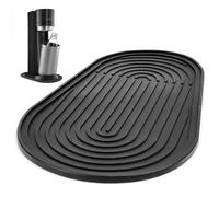 Tapis d'égouttement en silicone compatible avec SodaStream Duo, tapis exclusif en silicone compatible avec SodaStream Crystal3.0, support en silicone pour protéger le plan de travail de la cuisine