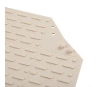 Tapis d'égouttoir à vaisselle en silicone - Tapis de comptoir pliable à trois volets pour vaisselle de cuisine, tapis de drainage antidérapant, résistant à la chaleur, support de casserole et poêle à