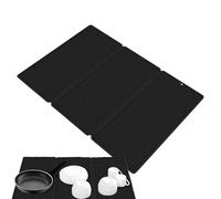 Tapis d'égouttoir à vaisselle, plateau en silicone antidérapant, tapis de cuisine, facile à nettoyer, pour lavabo, tiroir, maison, réfrigérateur, bar, fruits, légumes, verrerie, tasses, bouteilles