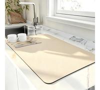 Tapis d'égouttoir à vaisselle pour comptoir de cuisine, tapis de bar à café | Tapis de bar à café pour comptoir, tapis de séchage absorbant, tapis décoratif de comptoir, tapis de comptoir de cuisine
