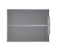 Tapis d'égouttoir antidérapant en silicone pour évier de maison, buanderie, appartement, douche