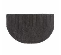 Tapis Demi-Rond "Nora" 50x80cm Gris