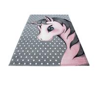 Tapis d'enfant KIDS 0590, Rose, Dimensions du tapis : 200 x 290 cm