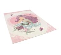 Tapis d'enfant - PERGAMON - Maui Kids - Velours Souple - 120x170 cm - Sirène Rose Crème