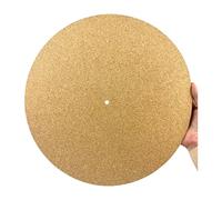 Tapis D'enregistrement en Liège Souple Antidérapant, 12 Pouces, Diamètre 297mm, Équipement ' De Musique, Plateau '
