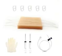 Tapis d'entraînement à l'injection Venipuncture IV, tapis d'entraînement à la phlébotomie, kit d'entraînement de suture de sang, tapis d'entraînement à injection IV, école de phlébotomie