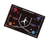 Tapis d'entraînement de Basket-Ball, 120 x 80 cm, Portable, antidérapant, Tapis d'entraînement pour Exercices d'agilité, équipement Silencieux antidérapant, intérieur/extérieur, pour Les âges
