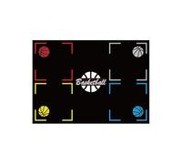 Tapis d'entraînement de basket-ball anti-glisse pour le contrôle du ballon d'intérieur Entraînement Dribbling Drill pour la pratique intérieure Amélioration des compétences de basket-ball
