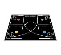 Tapis d'entraînement de Basket-Ball, équipement d'entraînement de Sport de Ballon, Tapis d'exercice pour, Adultes, Joueurs, athlètes, équipes Scolaires, entraîneurs, Amateurs de Fitness