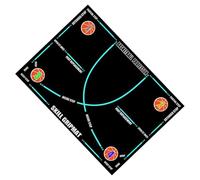 Tapis d'entraînement de basket-ball pour enfants - Équipement d'entraînement sportif de ballon, tapis d'entraînement de basket-ball, pour enfants et adultes, joueurs d'entraînement, enseignants