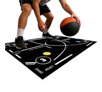 Tapis D'Entraînement De Basketball | Équipement d'Entraînement pour Sports de Ballon - Tapis De Pratique De Basketball,Pour Adolescents Joueurs Athlètes Équipes Scolaires Entraîneurs Maison Allée Gym