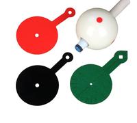 Tapis d'entraînement de billard - 3 pièces - Fournitures d'entraînement avec marquages de précision - Guide de queue en tissu avec base antidérapante - Équipement de sport facile à installer