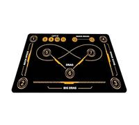 Tapis d'entraînement de foot, Silencieux antidérapant grand format portable, Équipement d'entraînement de hockey et de football, pour Amateurs de Hockey de Âges, Adultes, Passionnés,