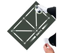 Tapis d'entraînement de football - de maîtrise de balle antidérapante, contrôleur d'entraînement silencieux, tapis portable pour le développement des compétences | Football Agilité Jeu de