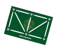 Tapis D'entraînement De Football - Tapis de Football Silencieux pour l'Entraînement | Équipement de Pas Lavable et Sécurisé pour Agilité,Fans Joueurs Amateurs Parents Maman