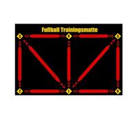 Tapis d'entraînement de football, tapis d'entraînement pour les étapes de football - tapis de football antidérapant - équipement de contrôle de balle pour le rythme d'entraînement de football