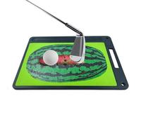 Tapis d'entraînement de golf en plein air - Tapis d'entraînement de golf avec retour de balançoire | Tapis de piste à paillettes | Tapis d'exercice avec détection de traces pour l'amélioration du