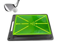 Tapis d'Entraînement de Golf | Équipement de Putt avec Détection de Trajectoire,Tapis de Swing avec Support de Balle Intégré | pour Hommes Femmes Jardin Garage Home Practice Parcours Club