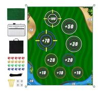 Tapis d'entraînement de golf - Tapis réversible pour entraînement de joueur, jeu de vingt balles de préhension, design amélioré de précision | Maison pelouse abri de jardin extérieur jeux de coaching