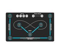 Tapis d'entraînement de hockey - Boue de diatomée, planche de dribbling, tapis antidérapant absorbant les chocs | Tapis de coordination de vitesse, tapis d'entraînement pour travailler les jambes pour